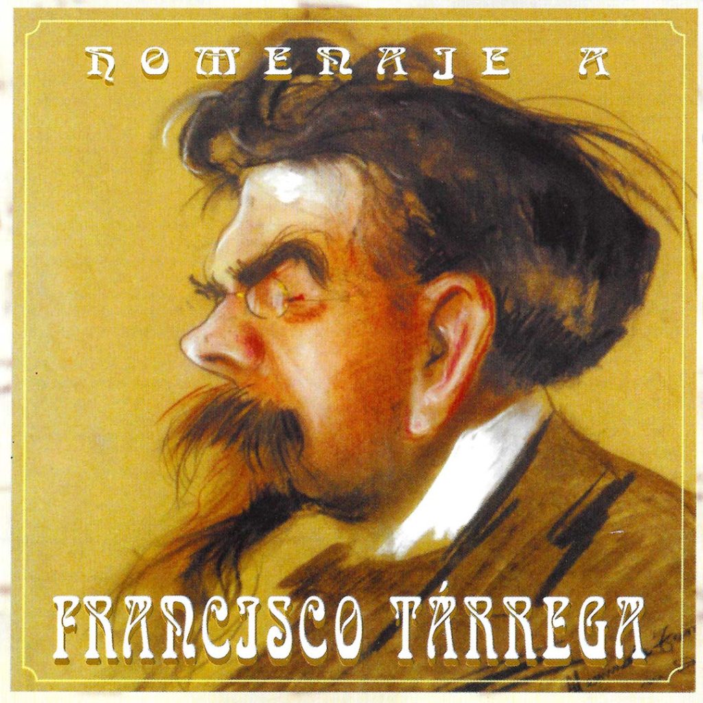 Portada del disco de Jorge Orozco: Homenaje a Francisco Tárrega