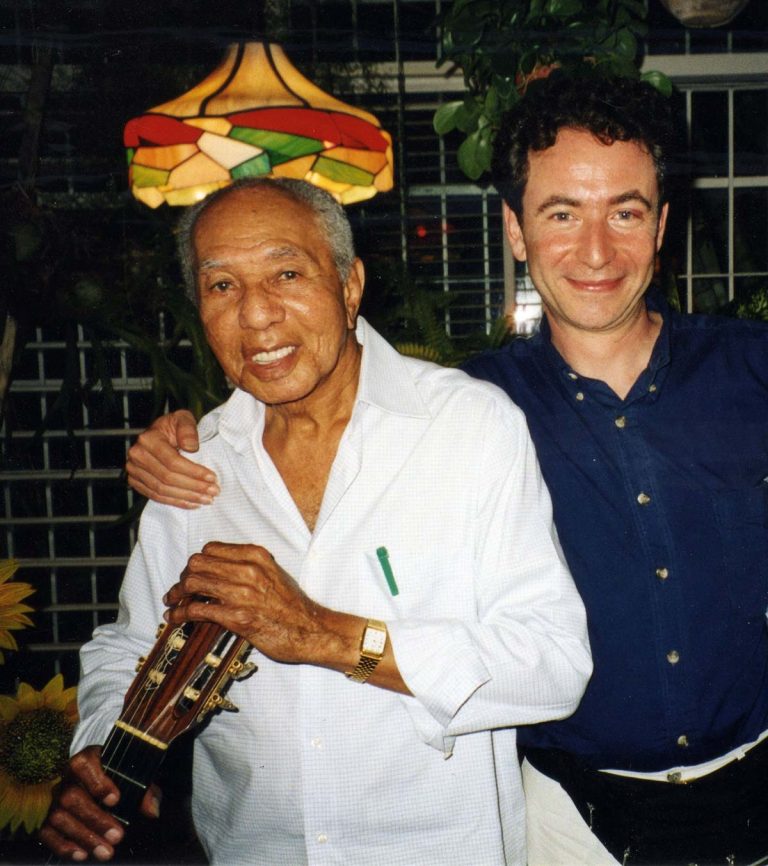 Jorge Orozc con Cesar Portillo de la Luz Jorge en La Habana en 2002 con Cesar-Portillo de la Luz