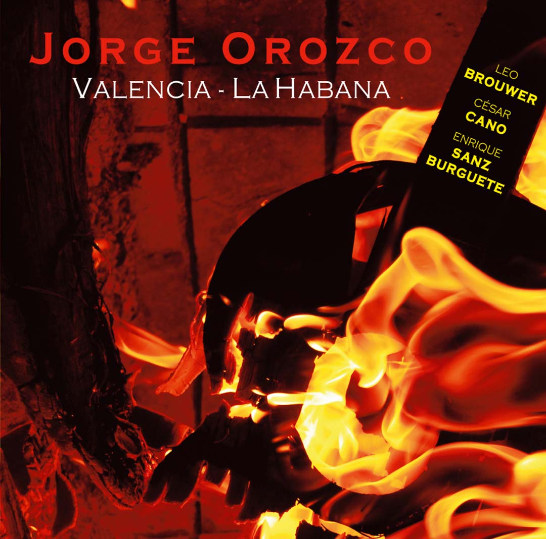 Portada del disco de Jorge Orozco: Valencia la Habana