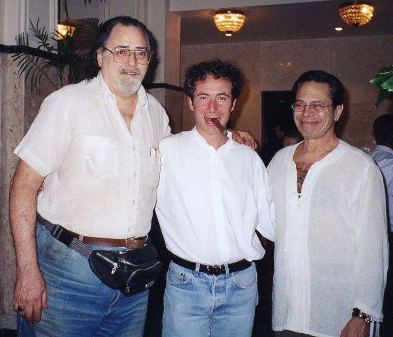 Festival Internacional de Guitarra de La Habana 2002 con José Ortega y Leo Brouwer