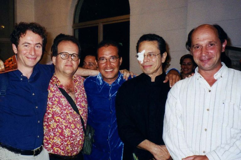 Festival Internacional de Guitarra de La Habana 2002 con Jorge Orozco, Luis Manuel Molina, Rey Guerra, Leo Brouwer y Víctor Pellegrini