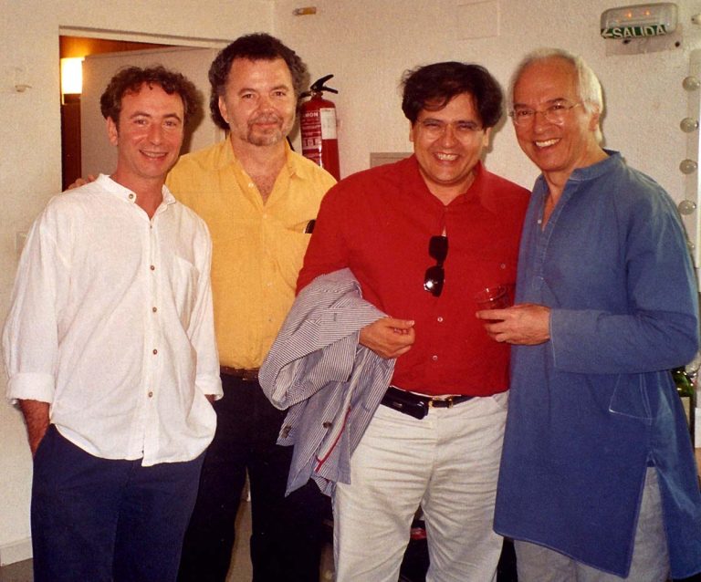 Córdoba 2003 con John Williams, Costas Costiolis, Manuel Barrueco y Jorge Orozco