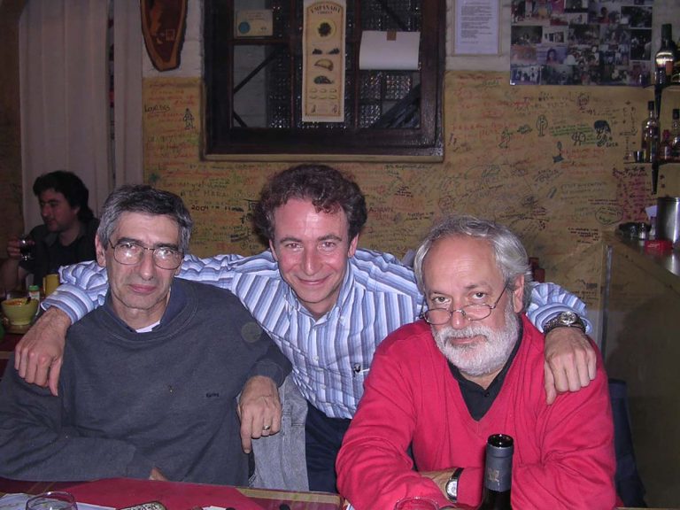Con Juan Falú y Jorge Cardoso, Buenos Aires 2004.