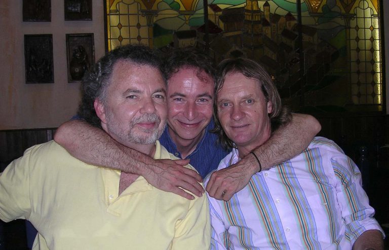 Con Manuel Barrueco y David Russell, Córdoba 2007.