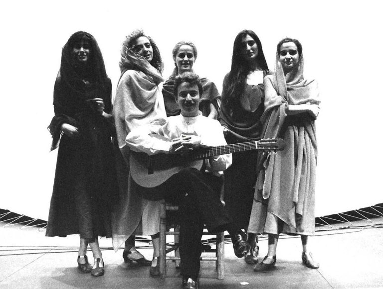 Concierto para guitarra y cinco actrices. Palau de la Música de Valencia, 1992.