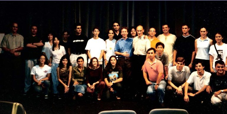 Curso de Roberto Aussel en el II Encuentro Internacional de Guitarra “Ciudad de Torrent” junio de 2000.